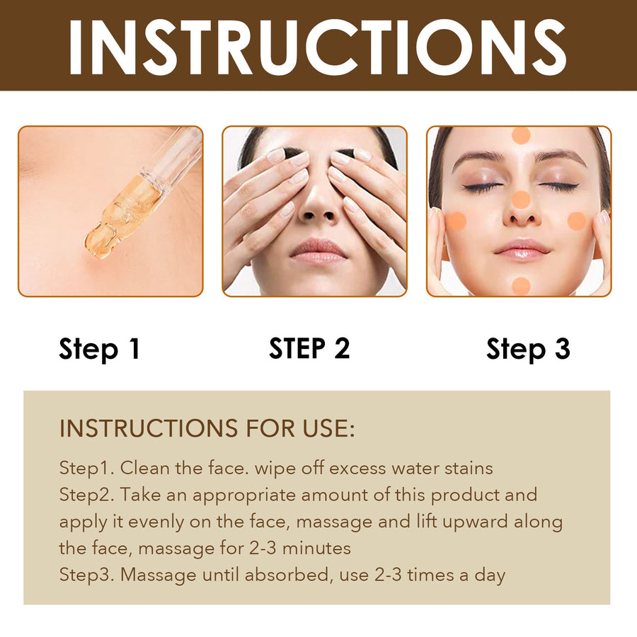 Collagen Facial Essence Serum for Firming & Fine Lines