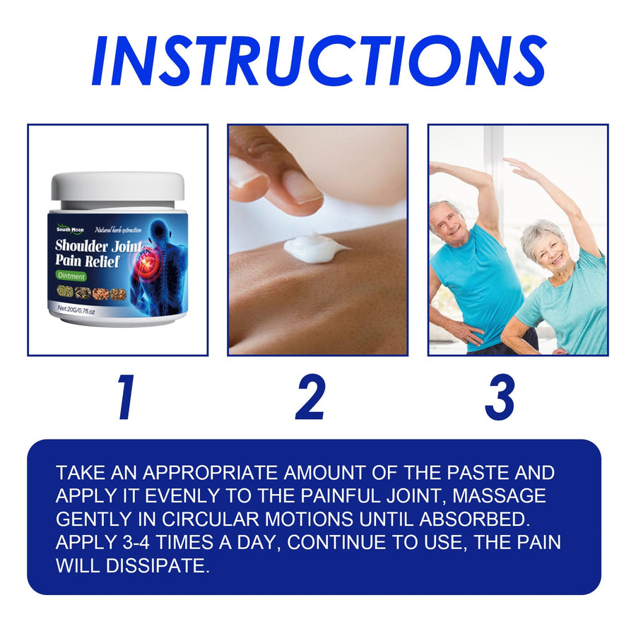 Joint Pain Cream — Natural Herb Relief for Shoulders, Knees