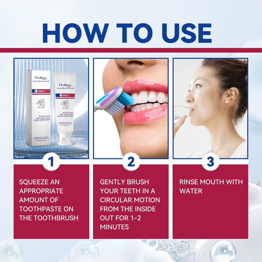 Anti‑Cavity Gum Health Toothpaste — Stain‑Free, Healthy Gums