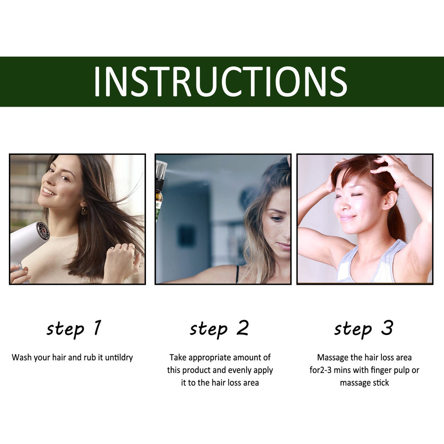 Hair Treatment Spray – Stop Hair Loss & Activate New Growth