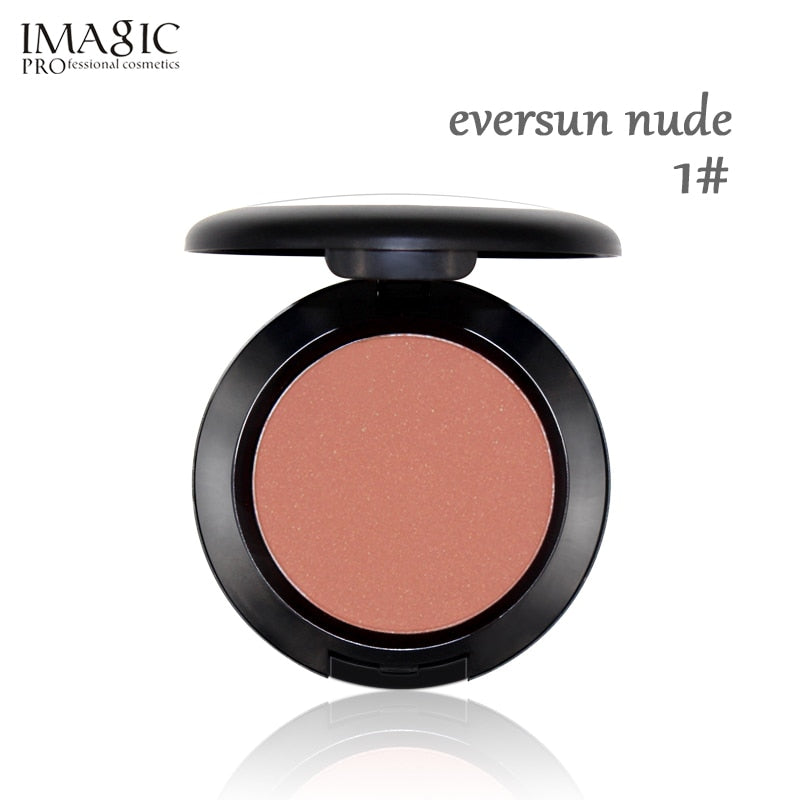 Pressed Blush Powder Palette: 8 Versatile Cheek Shades