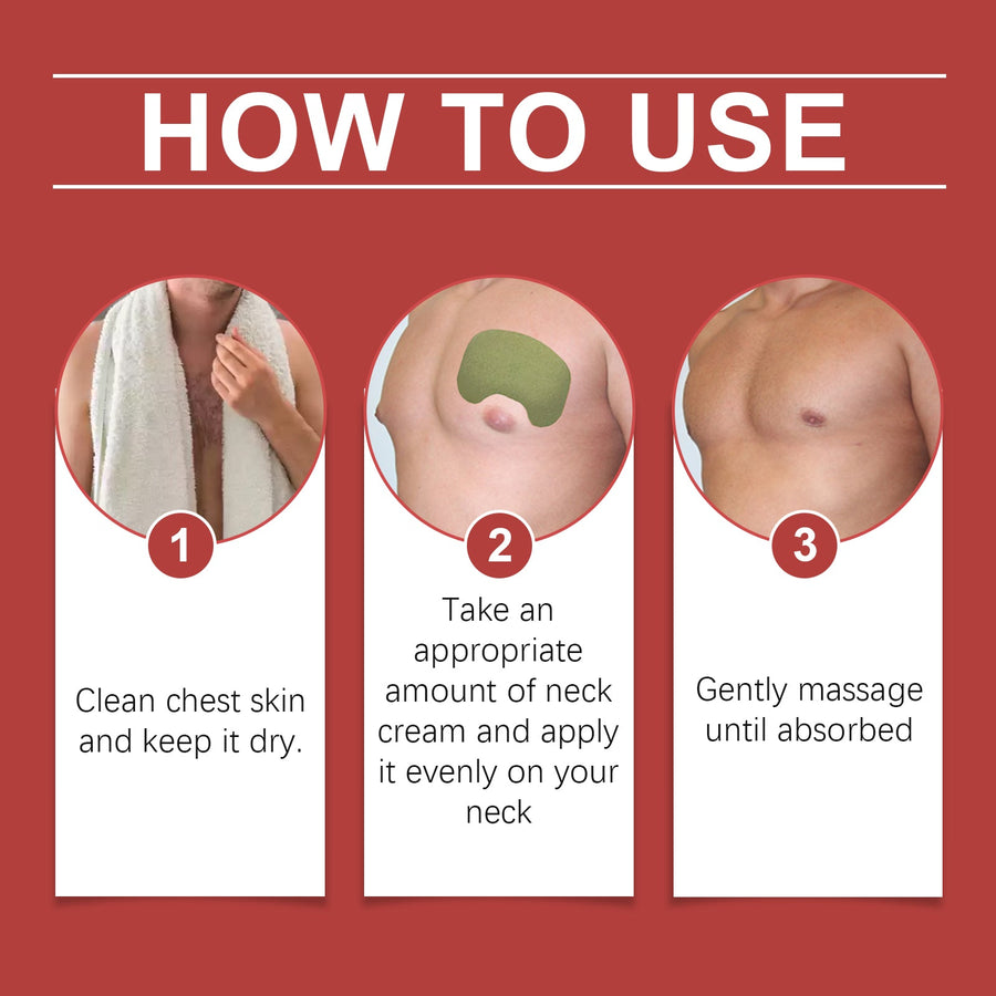 Men’s Chest Firming Patch — Reduces Gynecomastia