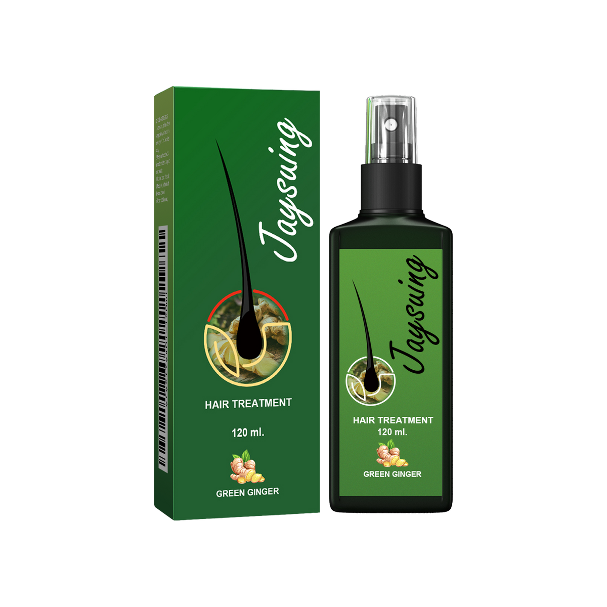 Green Ginger Hair Treatment Spray for Scalp Care