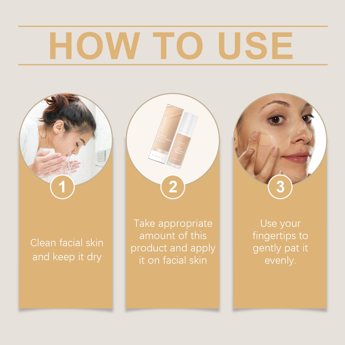 Liquid Foundation for Natural Matte Full Coverage