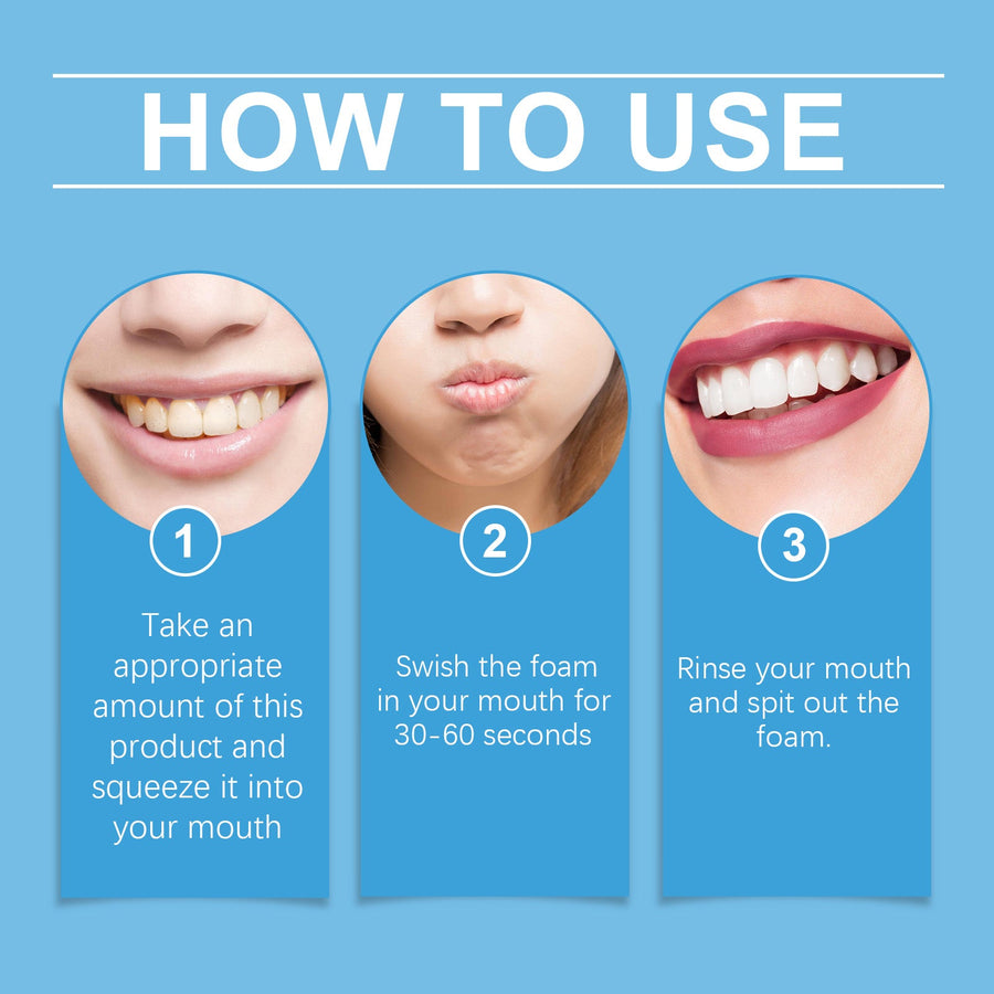 Foaming Mouthwash — Brighter, Cleaner Teeth in 2 Weeks