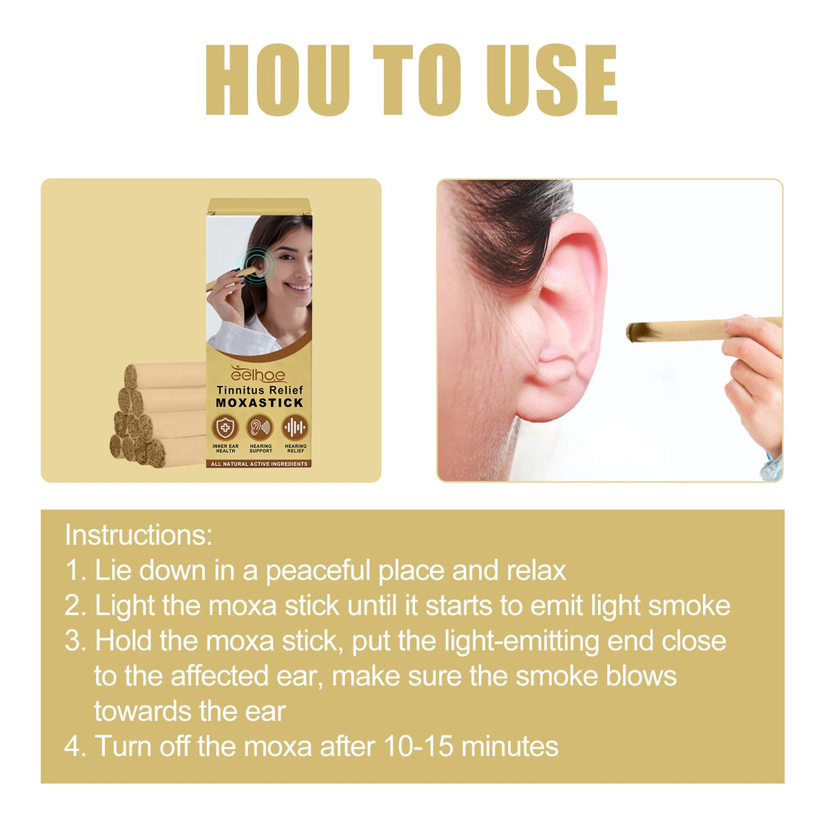 Moxibustion Stick for Daily Body Care