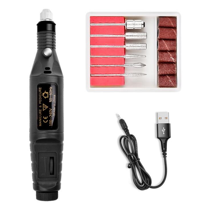 Electric Nail Drill Kit — Fast Gel Removal & Shaping