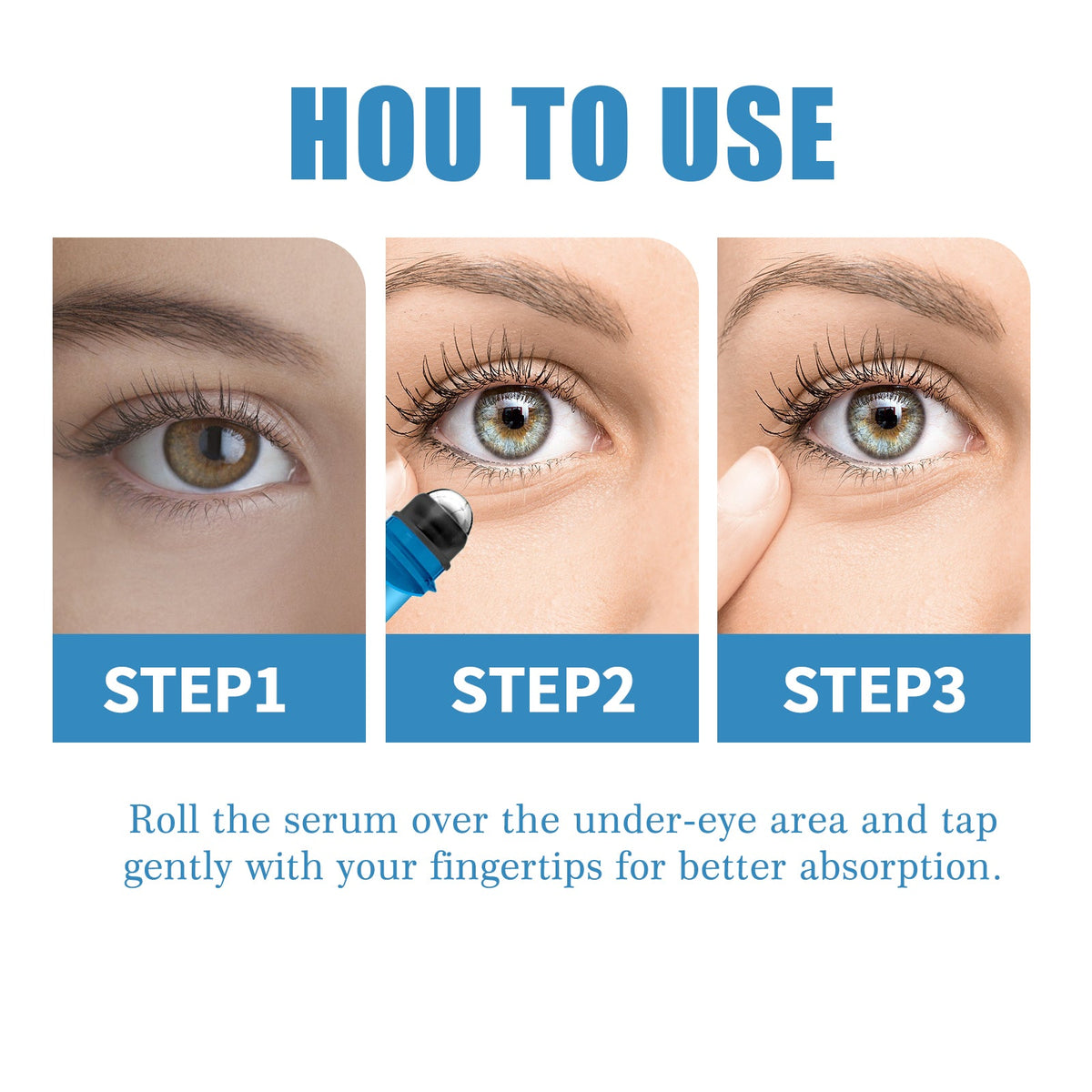 Eye Massage Roller for Screen Fatigue & Blurry Eyes