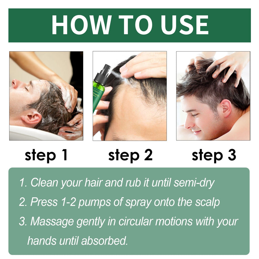 Red Ginseng Hair Spray for Stronger, Fuller-Looking Hair