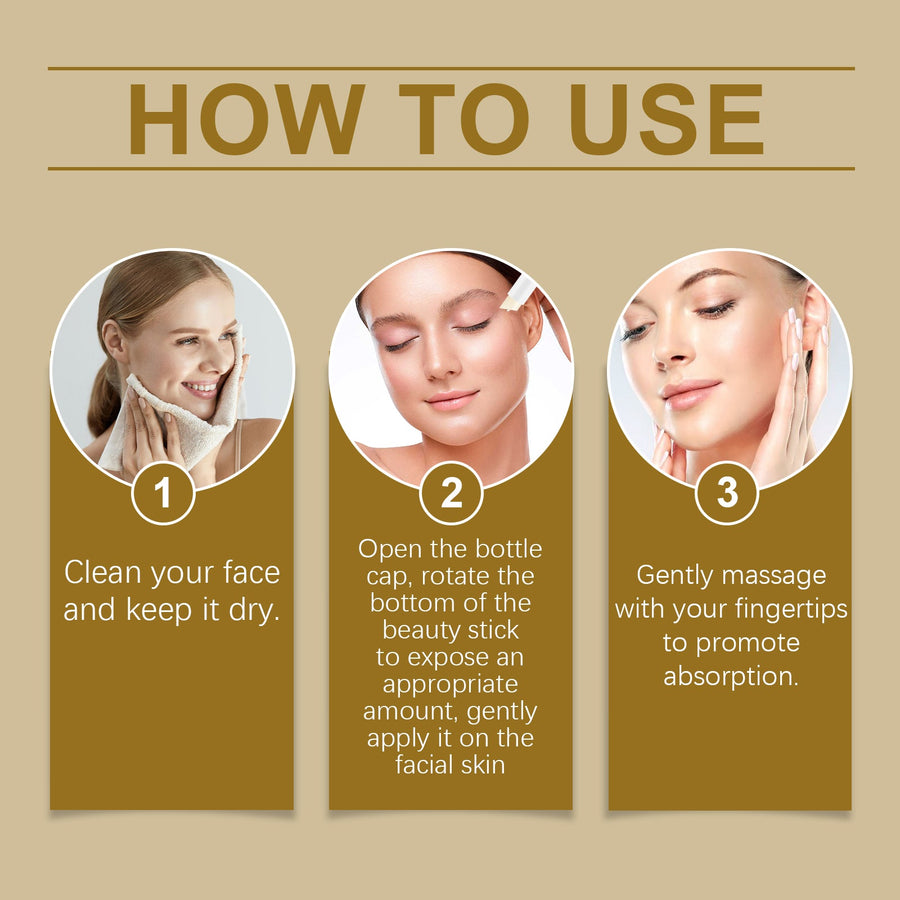 Turmeric Retinol Beauty Stick for Firmer Brighter Skin