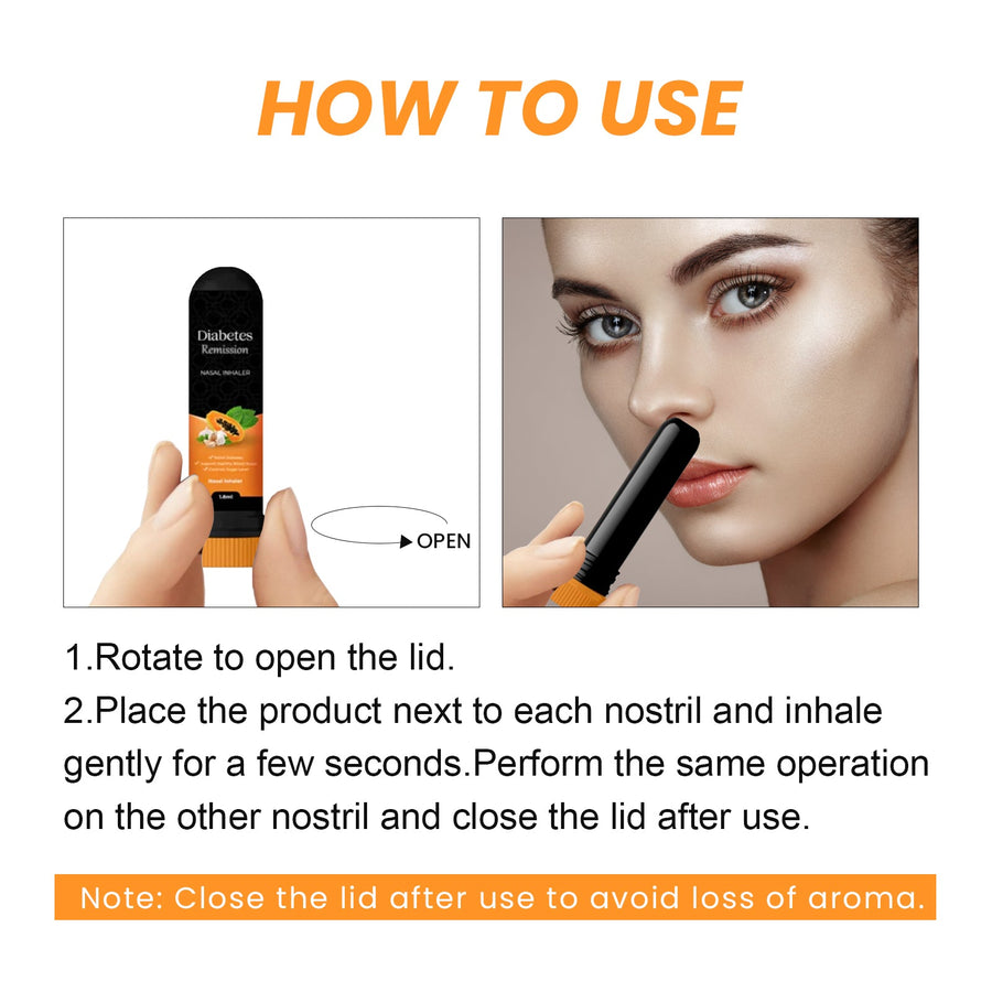 Diabetes Nasal Inhaler — Naturally Lower Blood Sugar in 30 Days