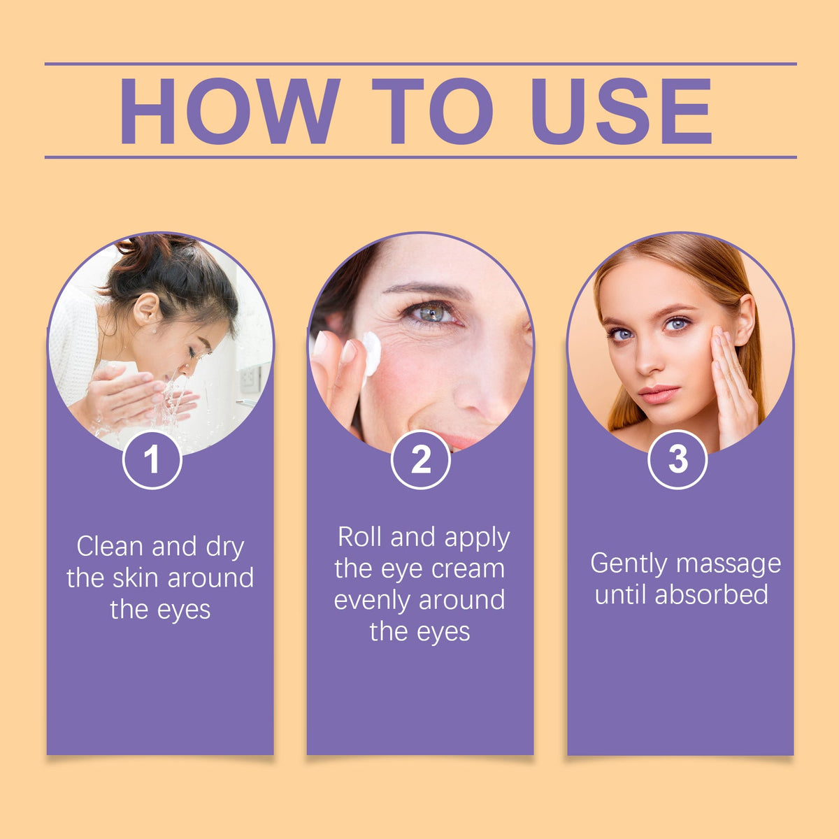 Retinol Eye Cream for Dark Circles & Wrinkles