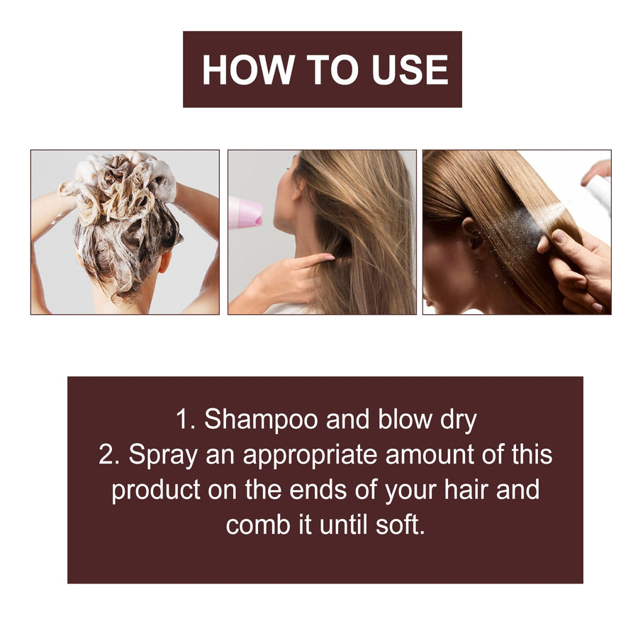 Protein Hair Spray for Smoother, Stronger-Looking Hair