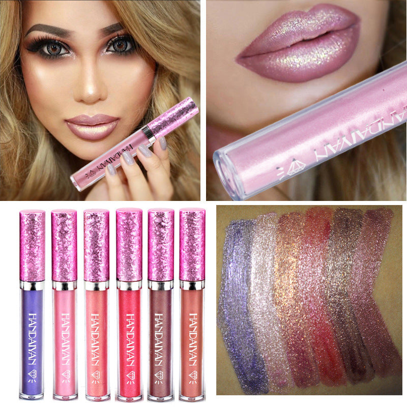 Diamond Pearl Lip Gloss for Reflective Mermaid Shine