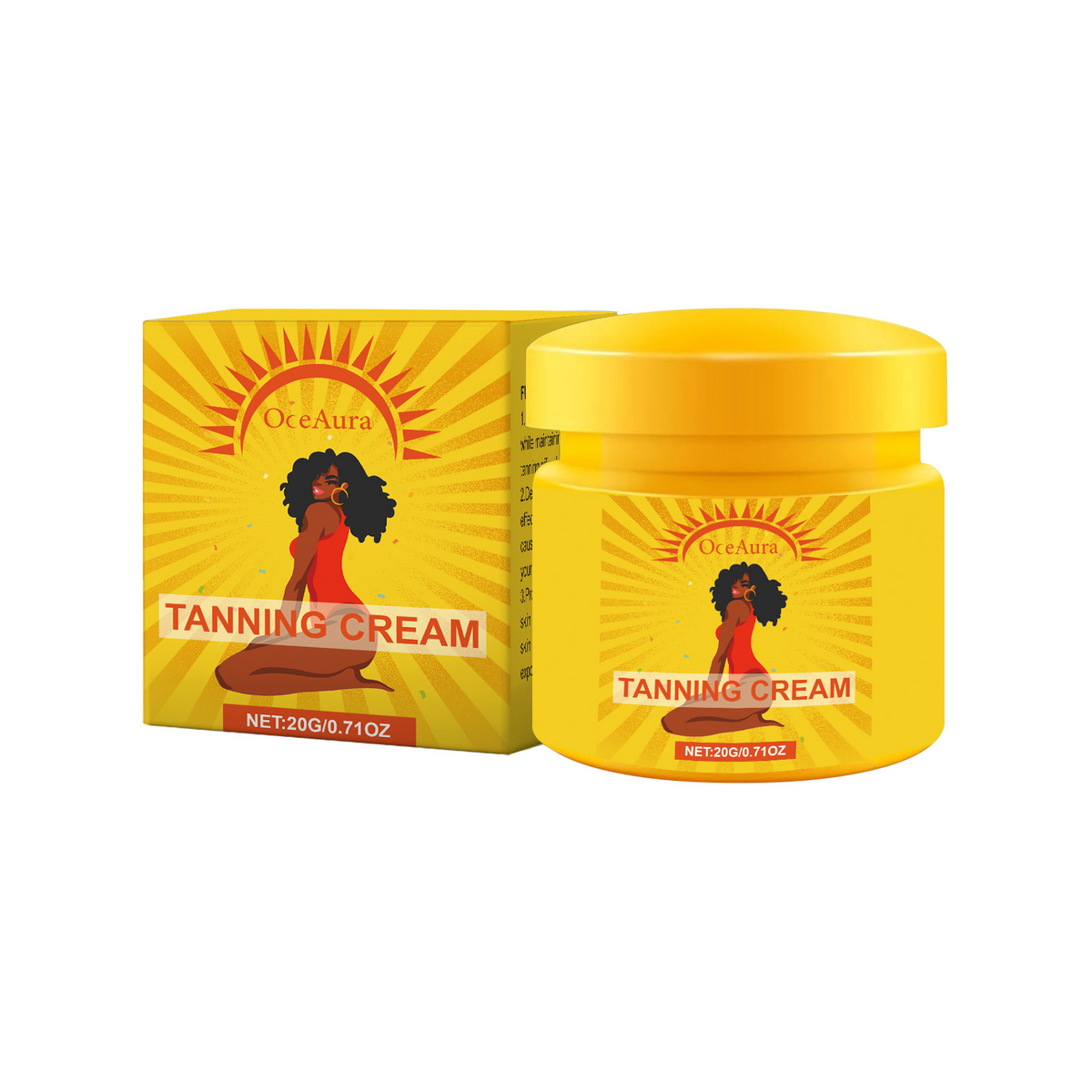 OceAura Tanning Gel: Moisturize Skin While You Bronze