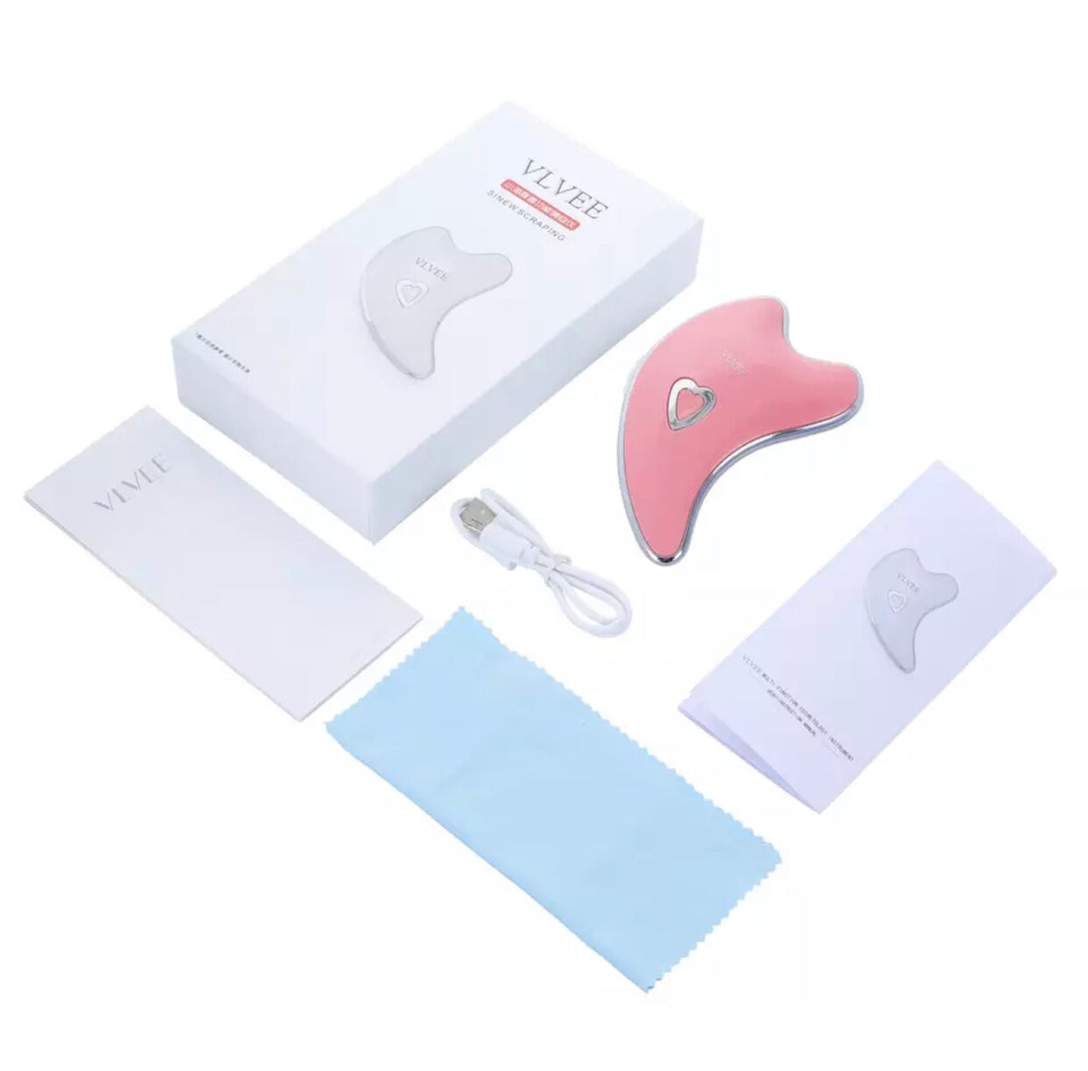 Electric Face & Neck Massager — Heat & Vibration for Firmer