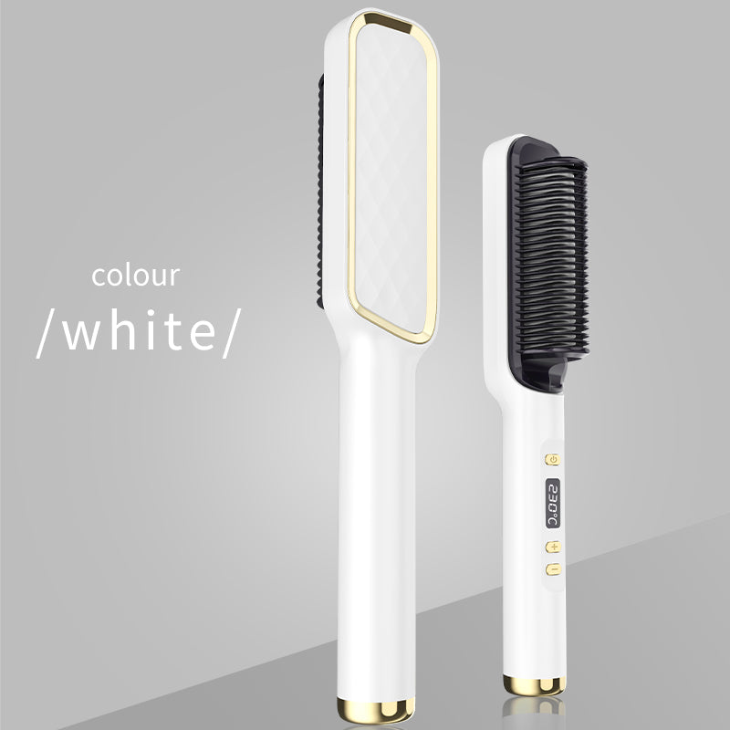 Electric Straightening Comb with Ionic Technology — Sleek
