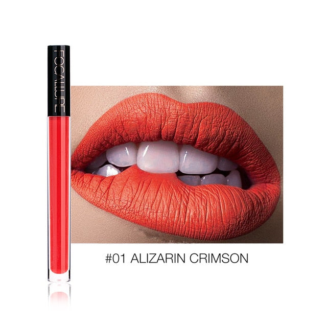 Liquid Lipstick Matte Color, Waterproof Kiss-Proof Wear