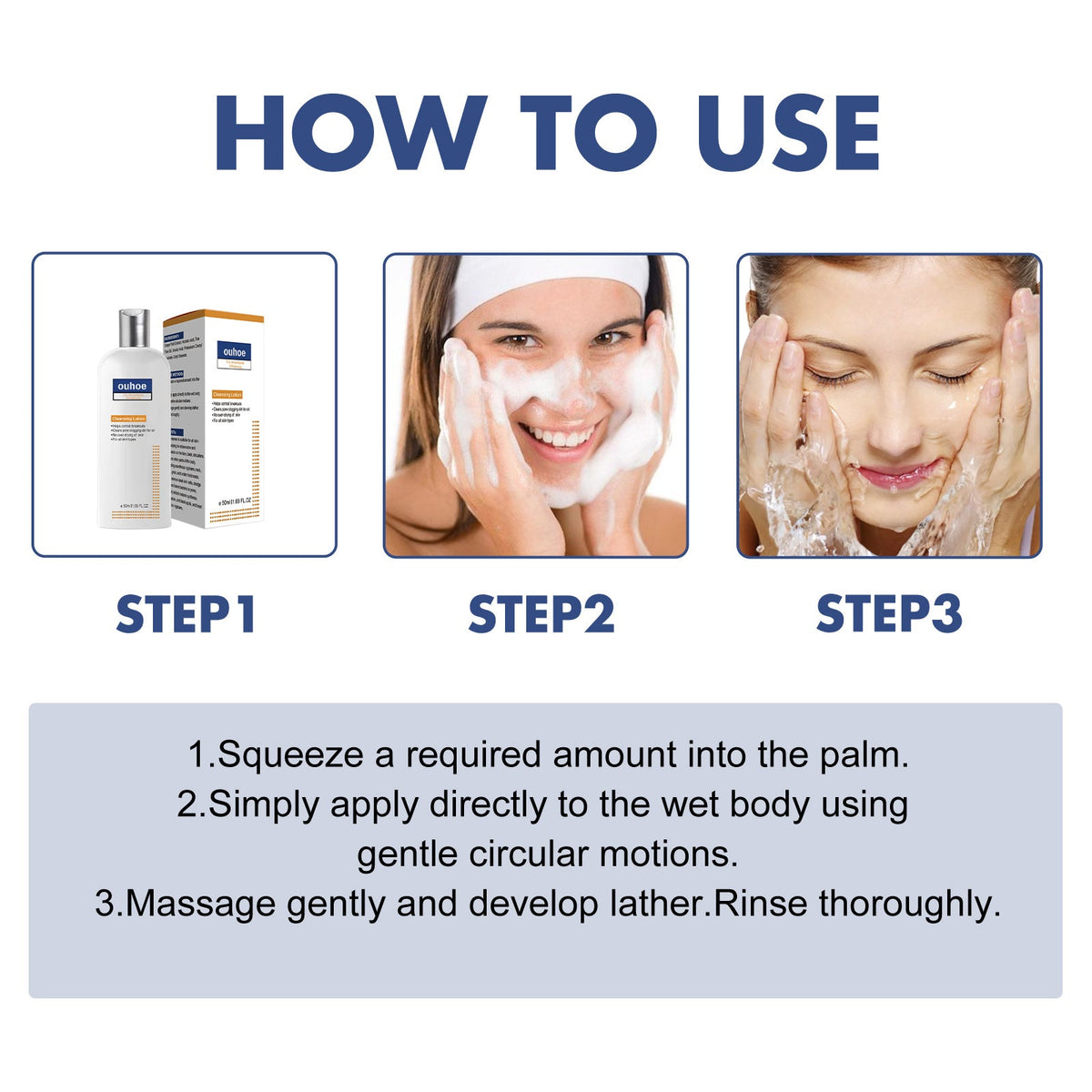 Acanthoderm Face Cleanser for Oily, Breakout-Prone Skin