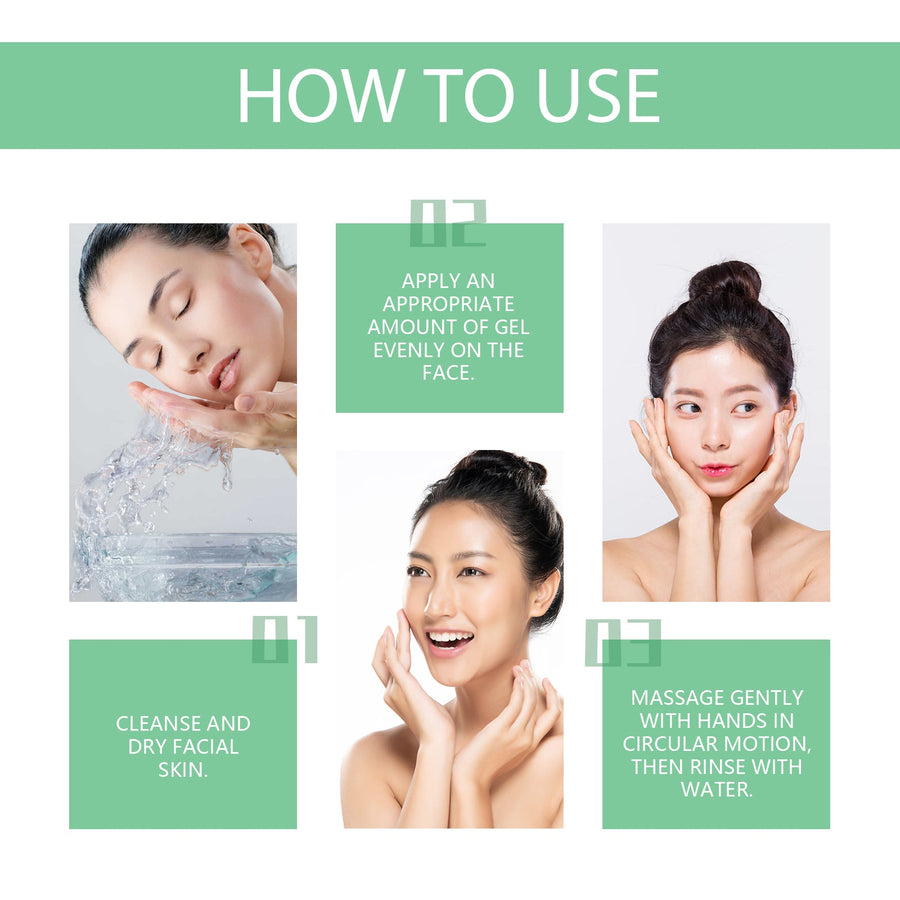 Exfoliating Gel for Bright, Smooth Pores – Herbal Formula