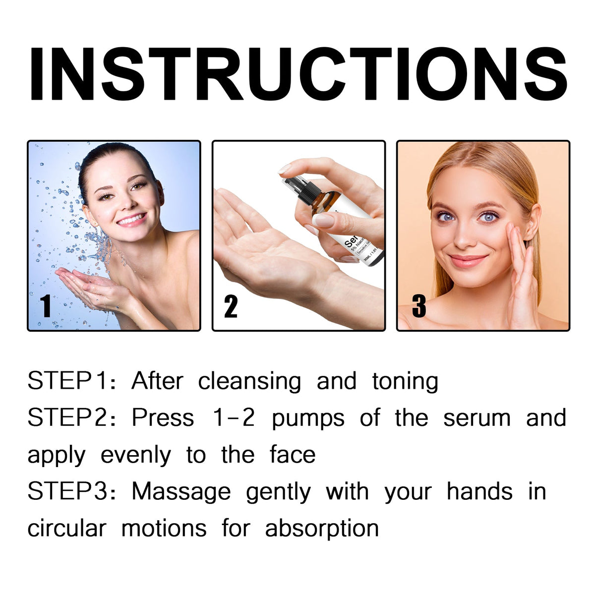 5% Niacinamide HA Serum for Sensitive Skin Hydration