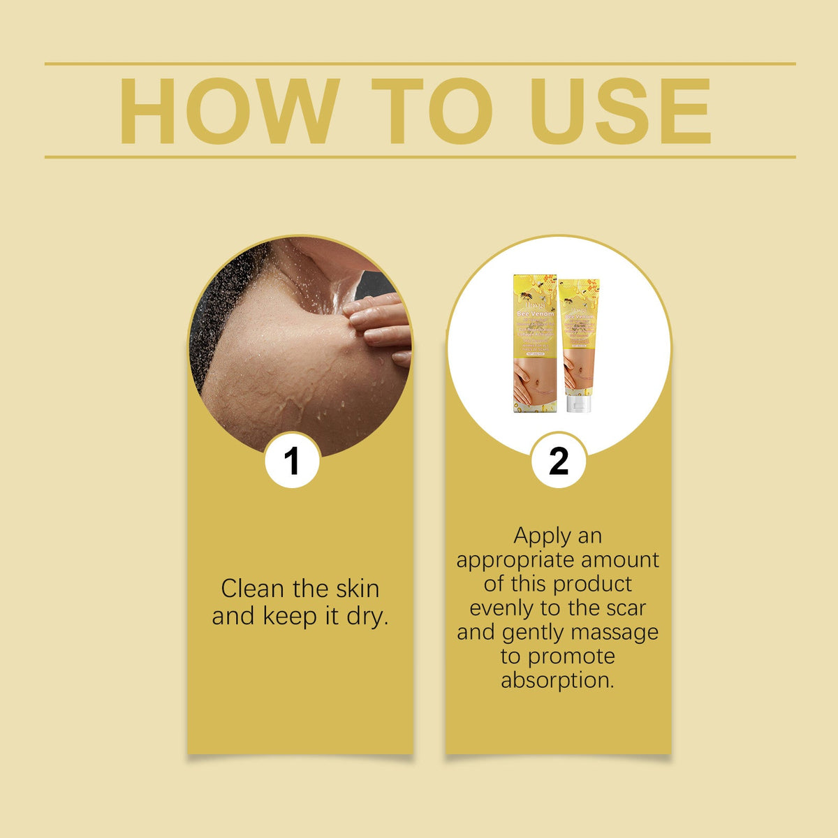 Bee Venom Scar Gel - Daily Repair for Smoother Skin