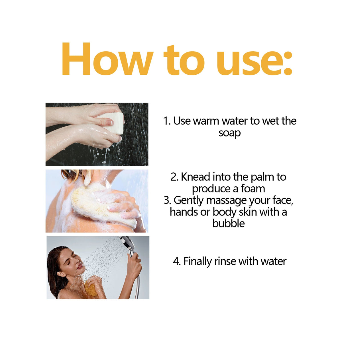 Turmeric Kojic Acid Soap for Dark Spots & Even Skin Tone