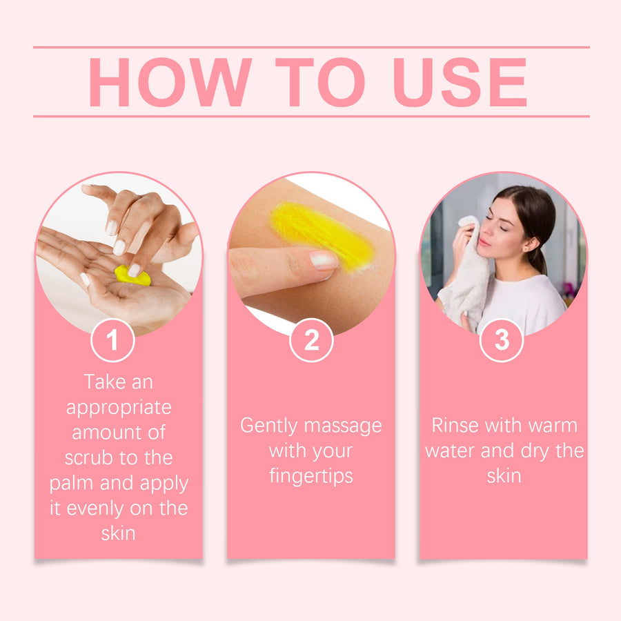 Turmeric Body Scrub for Dark Spots & Dull Skin