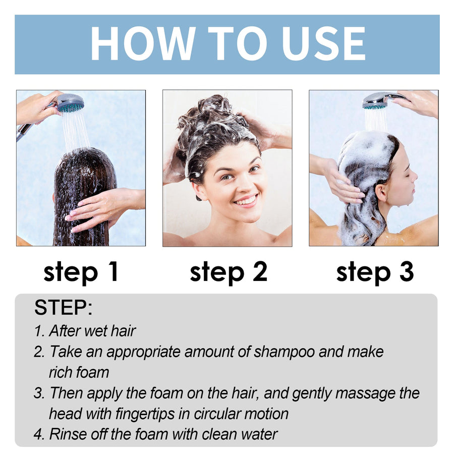 Foam Shampoo for Fuller-Looking, Hydrated Hair Care