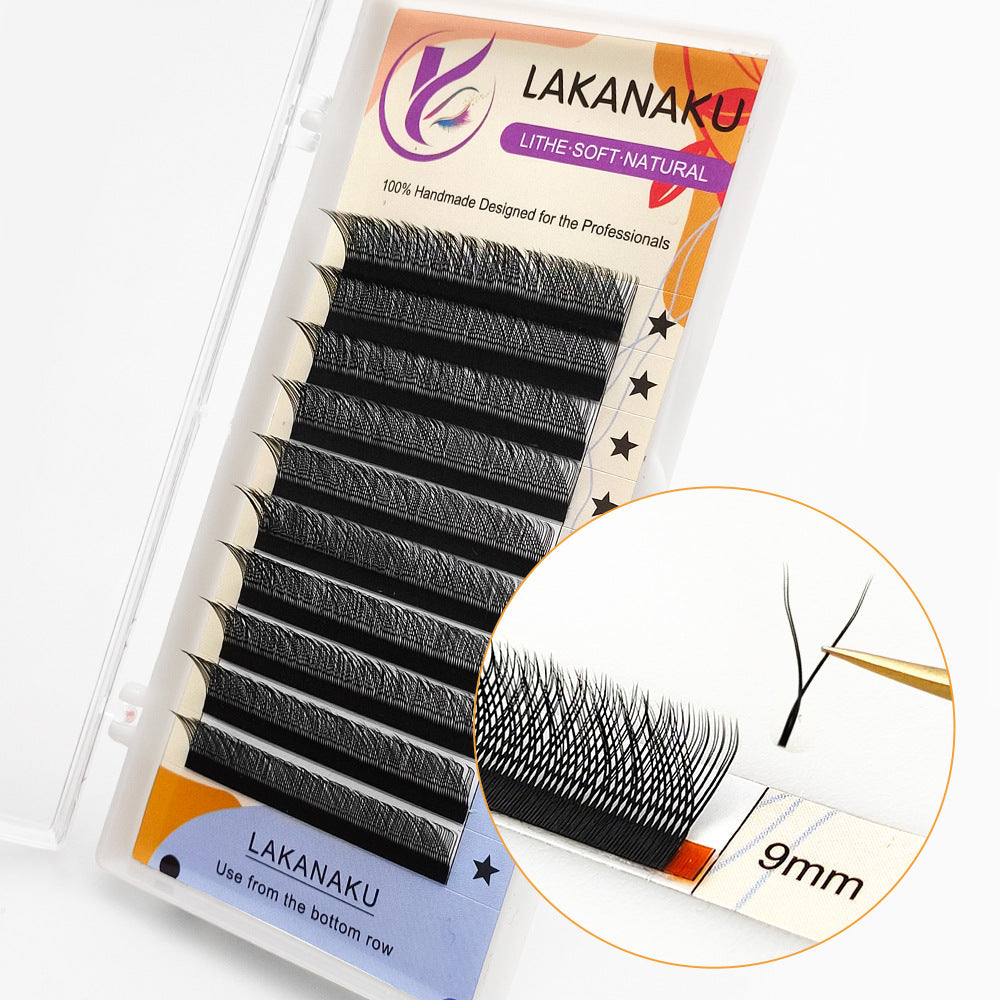 YY Eyelash Extensions: Lightweight Pre-Made Lash Fans