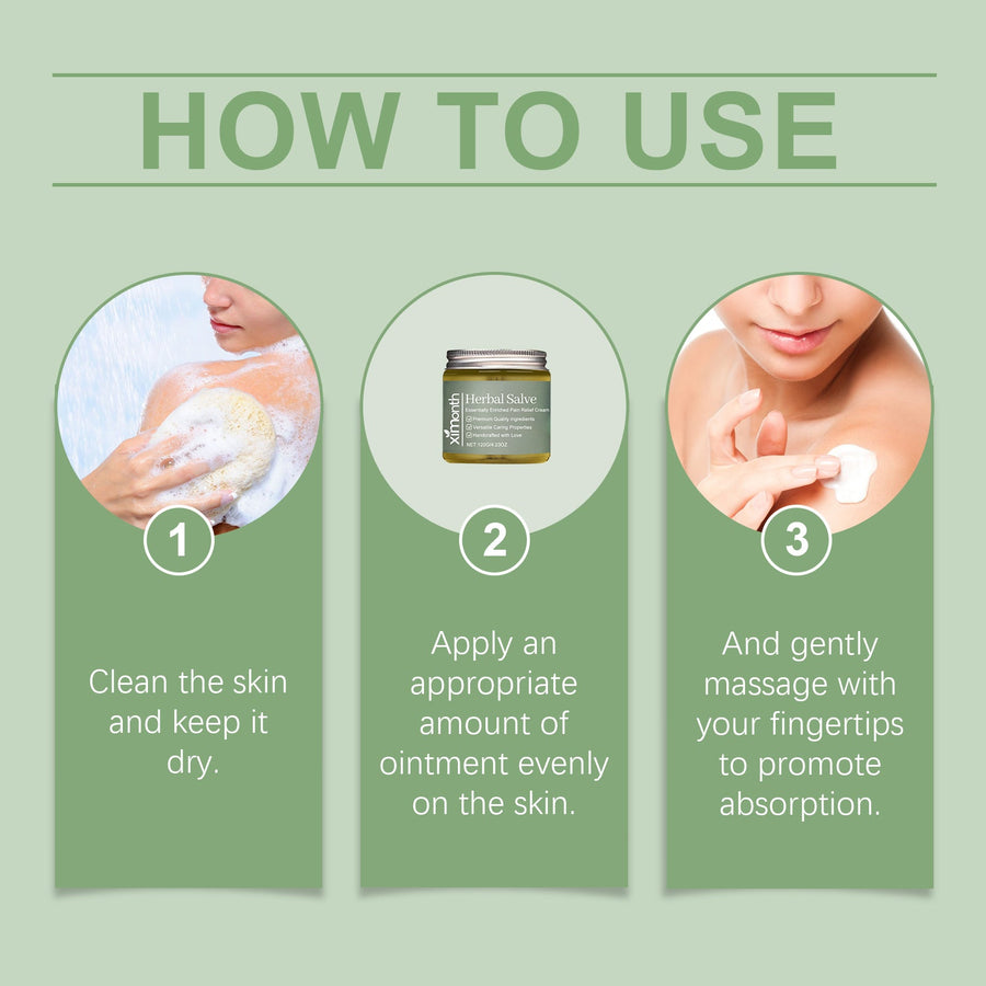 Joint Massage Ointment — Herbal Pain Relief Cream for Sore