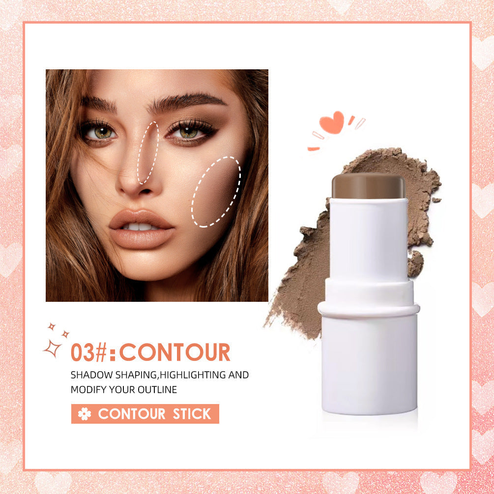 Multifunctional Makeup Stick for Blush, Lips & Glow