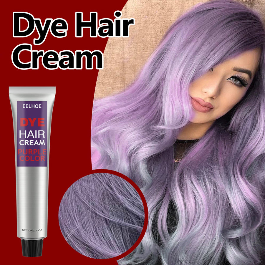 Temporary Hair Color Cream for Easy Shade Changes