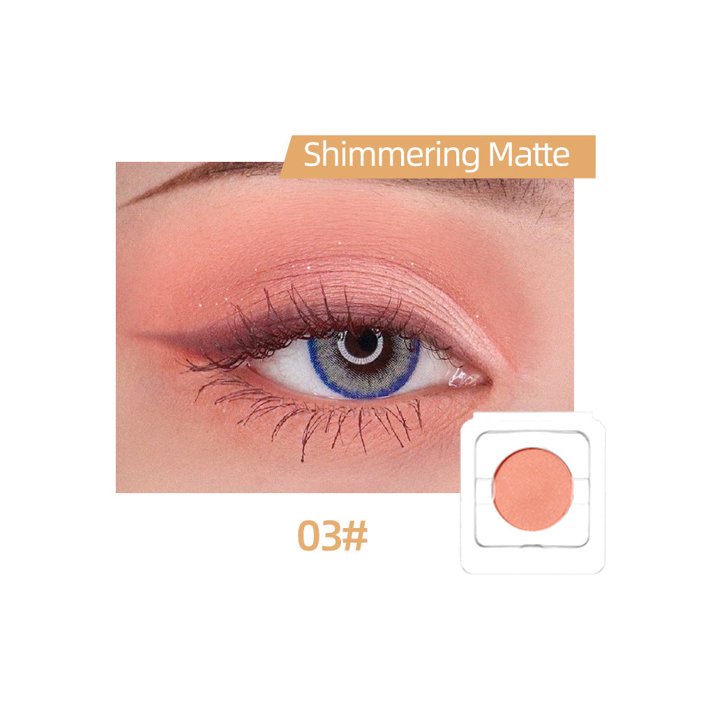 Waterproof Pearlescent Eyeshadow for Warm Golden Radiance