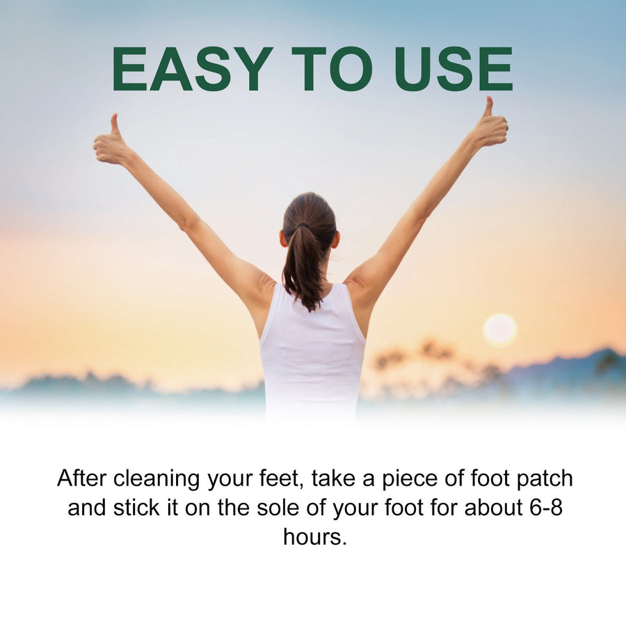 Detoxifying Foot Patches — Wake Up Lighter & Recharged