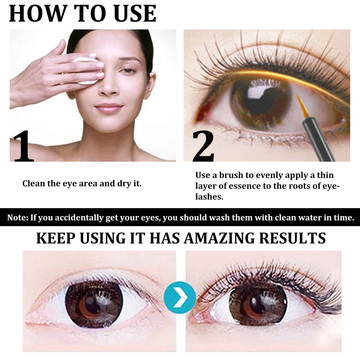 Eyelash Serum for Fuller, Longer-Looking Natural Lashes