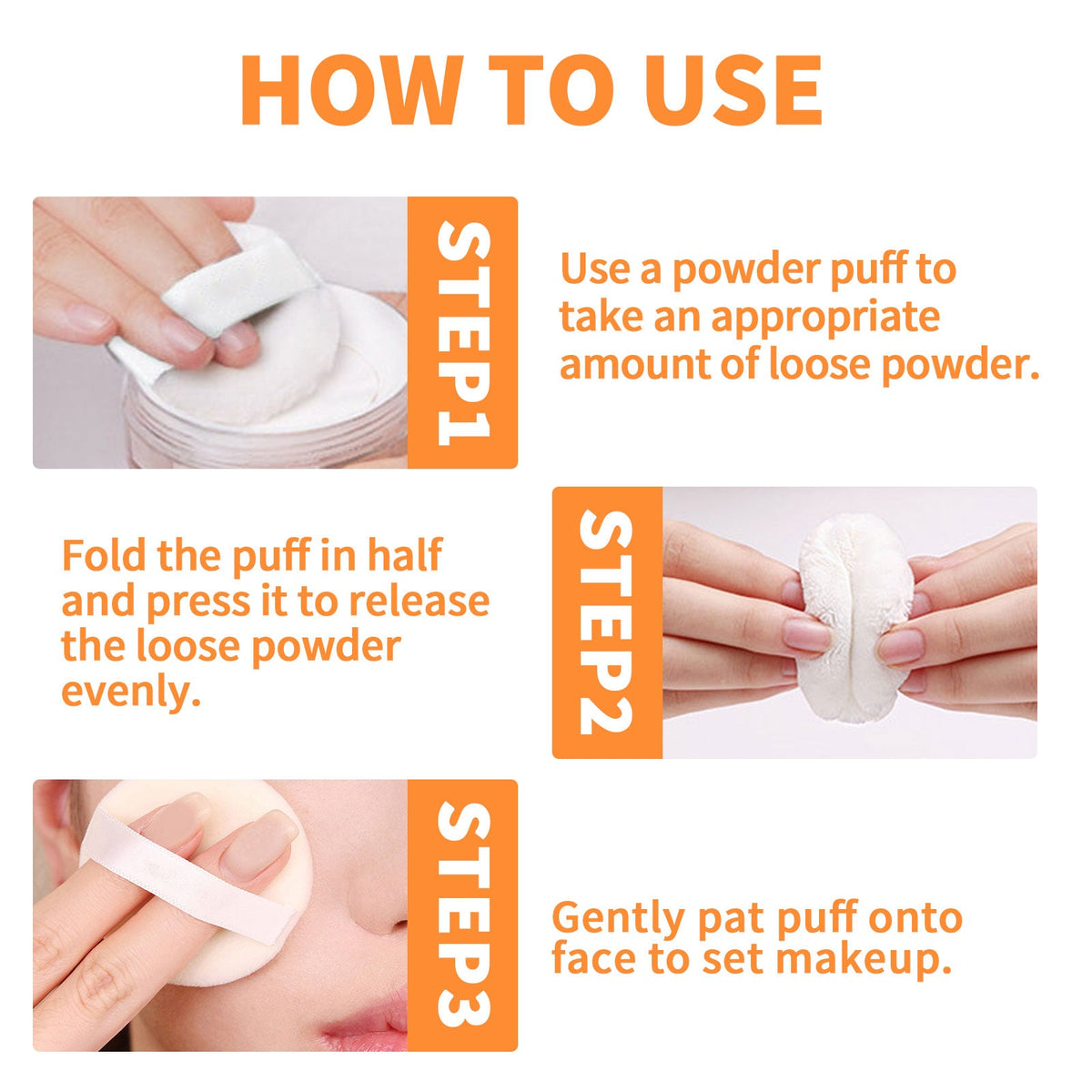 Loose Setting Powder for Smooth, Shine-Free Makeup