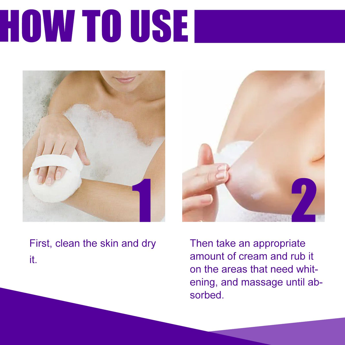 Body Brightening Cream for Dark Elbows, Knees & Underarms