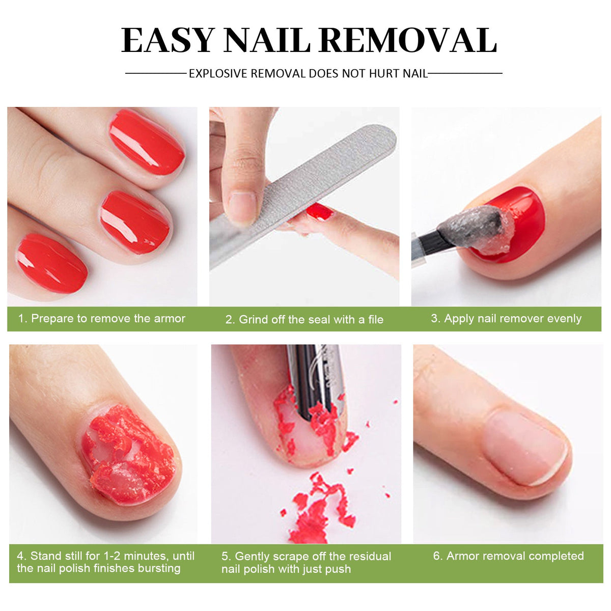 2-Minute Gel Polish Remover That Protects Natural Nails