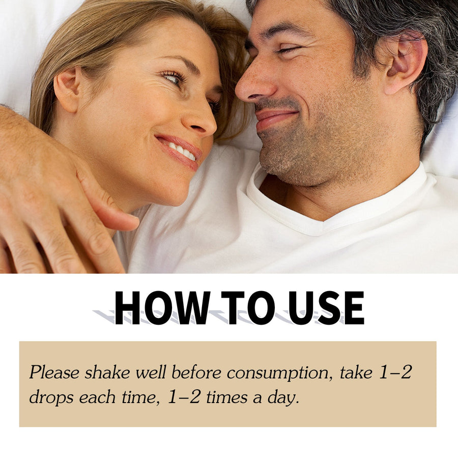 Natural Male Enhancement Oral Drops — Libido & Stamina Boost