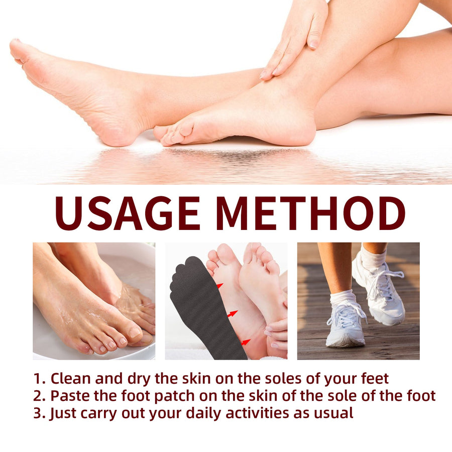 Tourmaline Foot Pads For Leg Circulation And Puffiness