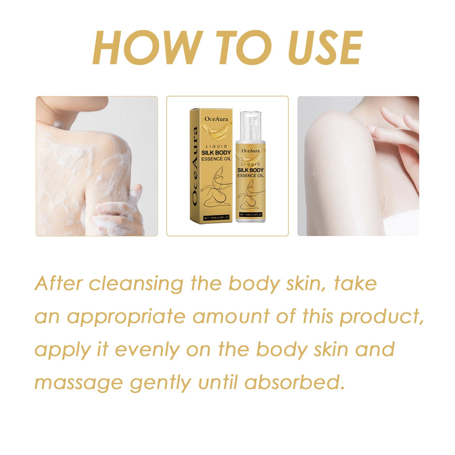 Liquid Silk Body Oil for Firmer, Smoother Skin
