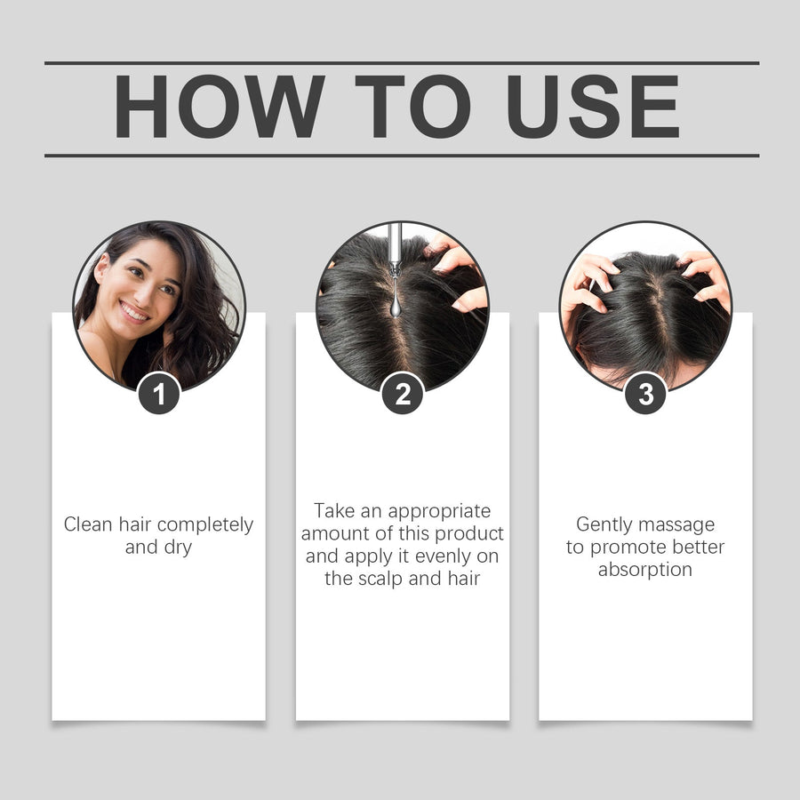Hair Care Oil for Dry, Frizzy Hair & Scalp Moisture