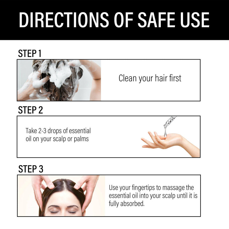 Ginger Hair Growth Serum for Fuller-Looking, Thicker Hair