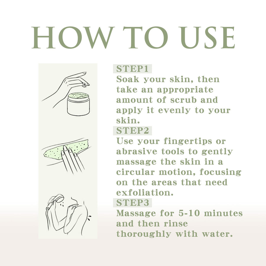 Avocado Body Scrub for Smoother, Cellulite-Refined Skin