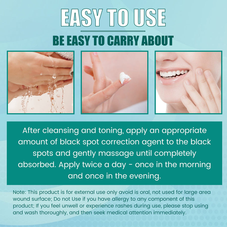 Dark Spot Cream for Face - Fades Freckles & Brightens