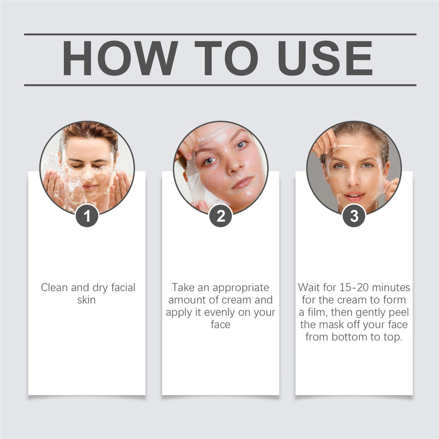 Collagen Tear Mask Peel-Off Exfoliating Face Treatment