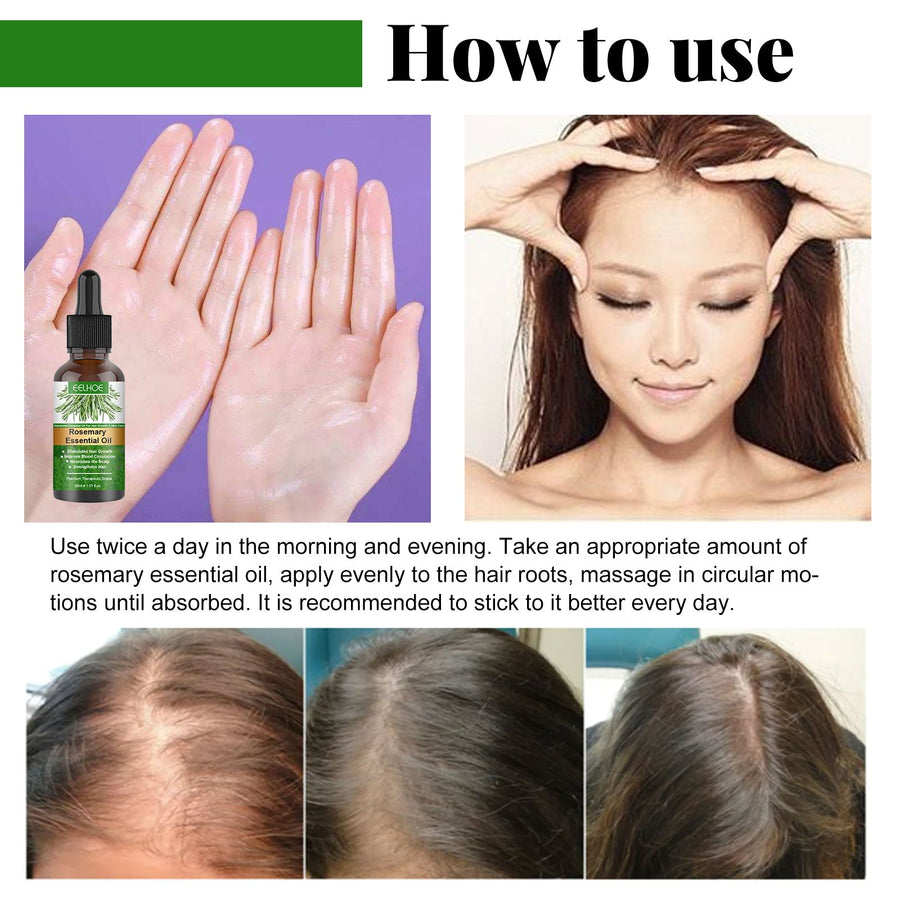 Rosemary Hair Oil for Scalp Care and Natural Shine