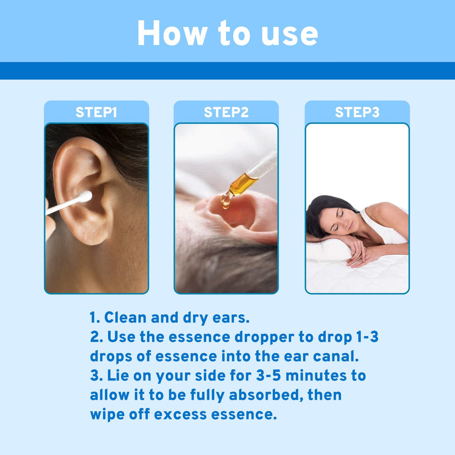 Tinnitus Relief Ear Drops – Quiet Ringing & Buzzing Naturally