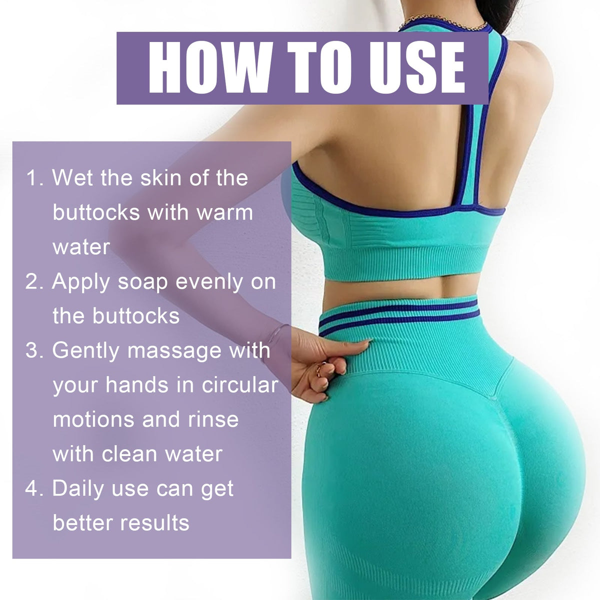 Hip Lift Firming Soap - Smooth Skin, Reduce Cellulite Look